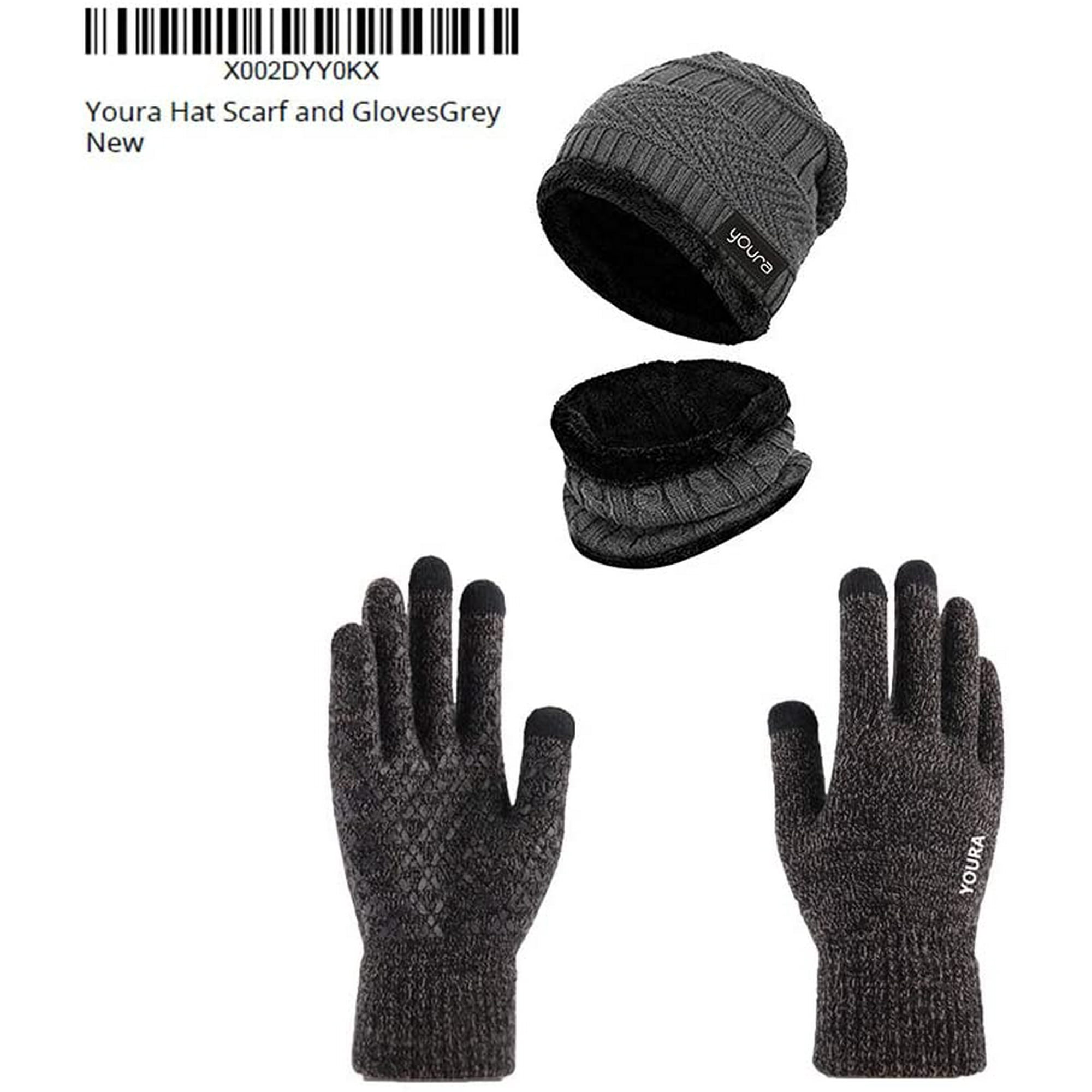 Reach Star Winter Gloves for Women Warm Knit Super Thick Gloves Touchscreen Girls Gloves Outdoor Sports